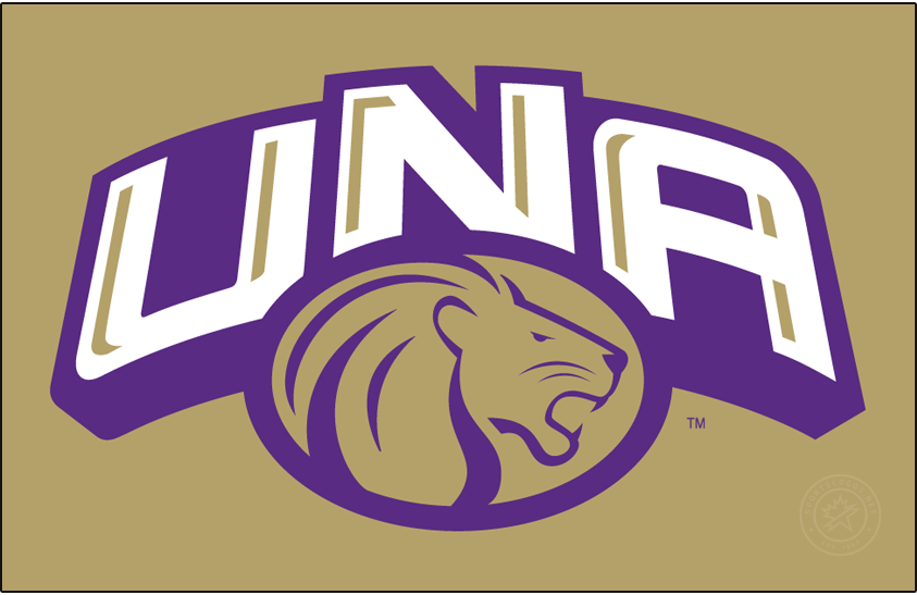 North Alabama Lions 2018-Pres Primary Dark Logo iron on transfers for T-shirts